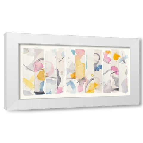 Day Dream II White Modern Wood Framed Art Print by Schick, Mike