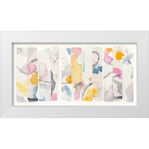 Day Dream II White Modern Wood Framed Art Print by Schick, Mike