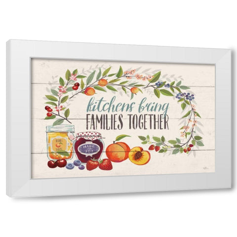 Sweet Life I White Modern Wood Framed Art Print by Penner, Janelle