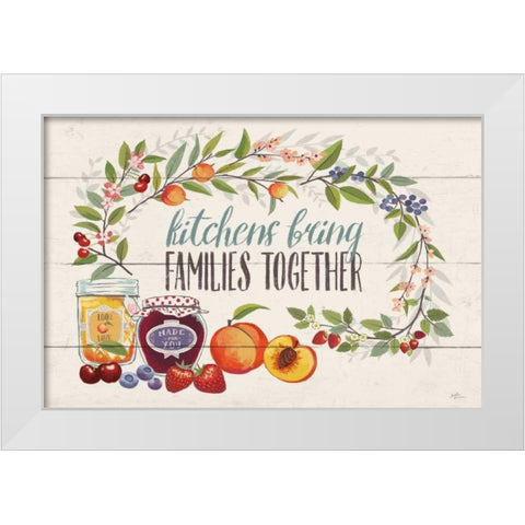 Sweet Life I White Modern Wood Framed Art Print by Penner, Janelle