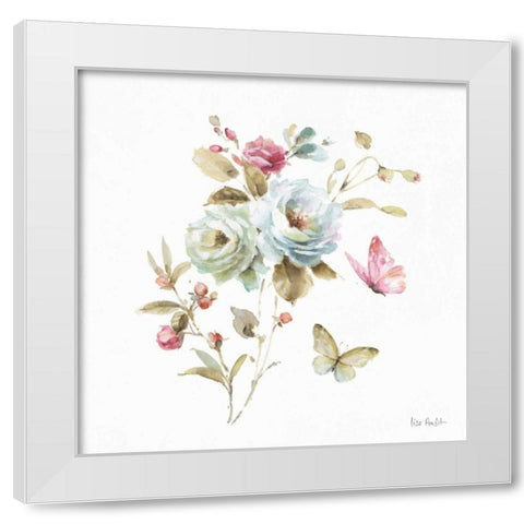 Beautiful Romance VIII White Modern Wood Framed Art Print by Audit, Lisa