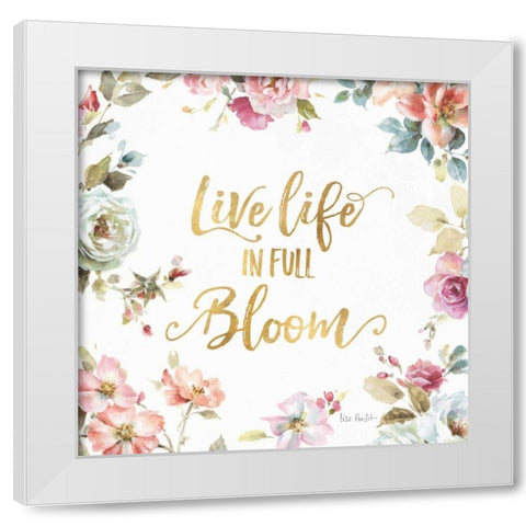 Beautiful Romance XIII White Modern Wood Framed Art Print by Audit, Lisa