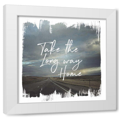 Wild Wishes II White Modern Wood Framed Art Print by Marshall, Laura