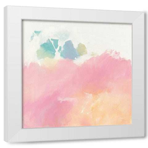 What I Saw Upon Waking White Modern Wood Framed Art Print by Schick, Mike