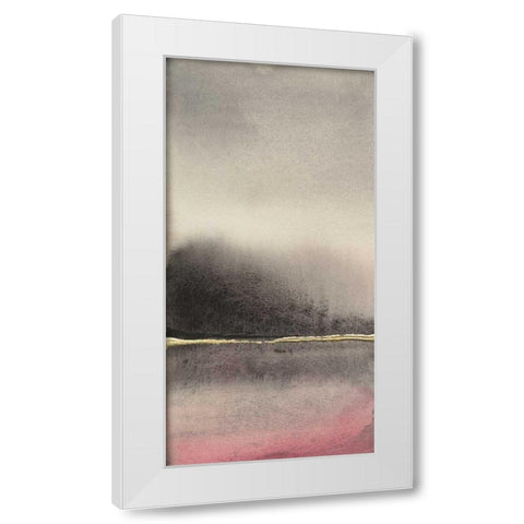 After the Storm I White Modern Wood Framed Art Print by Paschke, Chris