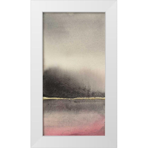 After the Storm I White Modern Wood Framed Art Print by Paschke, Chris