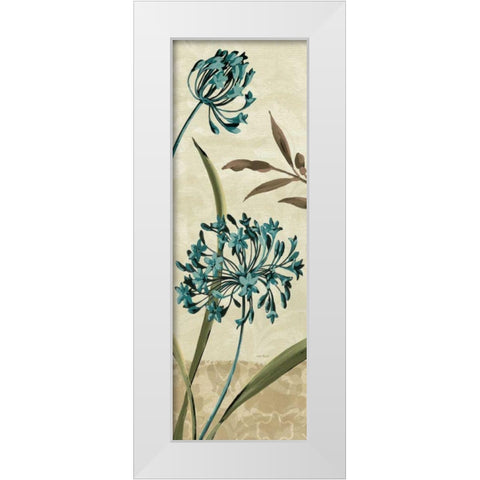 Growing II White Modern Wood Framed Art Print by Audit, Lisa