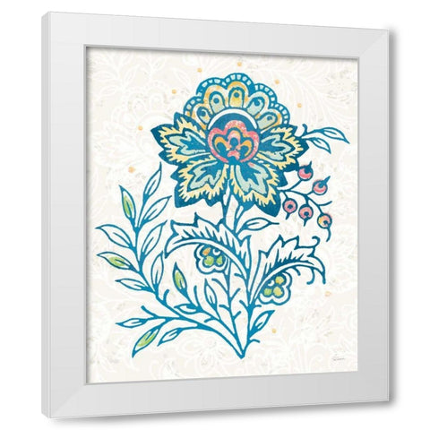 Kala Flower IV White Modern Wood Framed Art Print by Schlabach, Sue