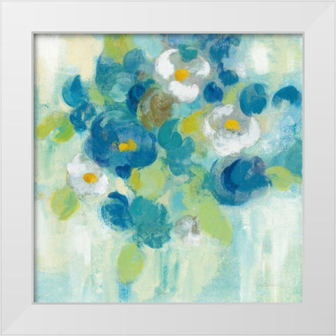 Spring Aroma III Yellow White Modern Wood Framed Art Print by Vassileva, Silvia