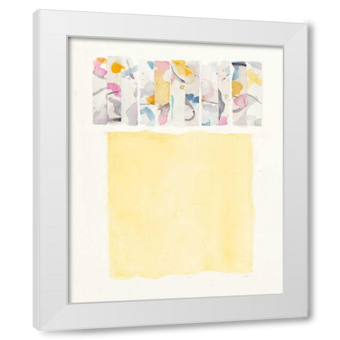 Day Dream V White Modern Wood Framed Art Print by Schick, Mike