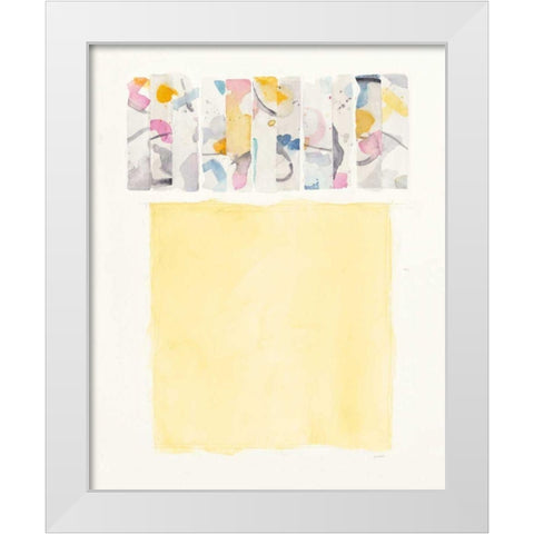 Day Dream V White Modern Wood Framed Art Print by Schick, Mike