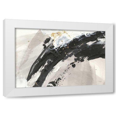 Galaxy I Crop White Modern Wood Framed Art Print by Paschke, Chris