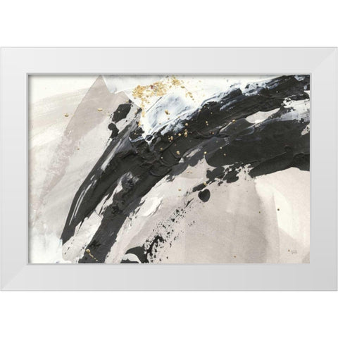 Galaxy I Crop White Modern Wood Framed Art Print by Paschke, Chris