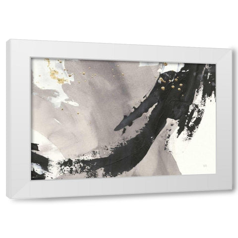 Galaxy II Crop White Modern Wood Framed Art Print by Paschke, Chris