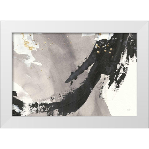 Galaxy II Crop White Modern Wood Framed Art Print by Paschke, Chris
