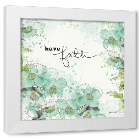 Dream and Faith II White Modern Wood Framed Art Print by Pertiet, Katie