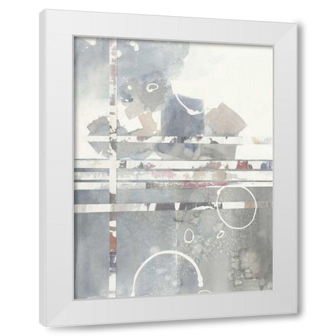 Inbound Traffic White Modern Wood Framed Art Print by Schick, Mike