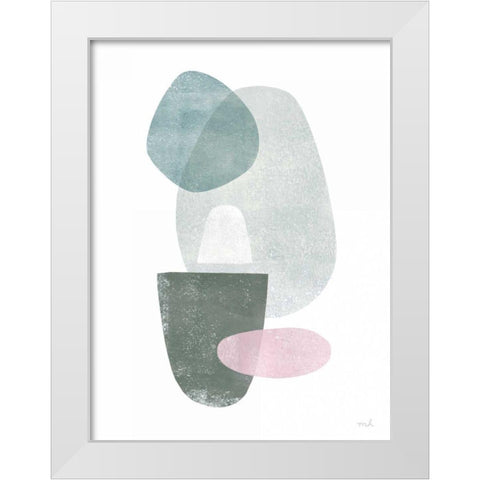 Dream I White Modern Wood Framed Art Print by Hershey, Moira
