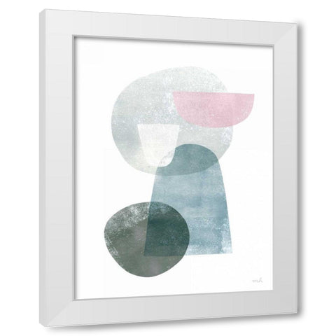 Dream II White Modern Wood Framed Art Print by Hershey, Moira