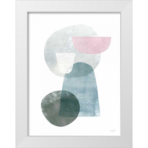 Dream II White Modern Wood Framed Art Print by Hershey, Moira