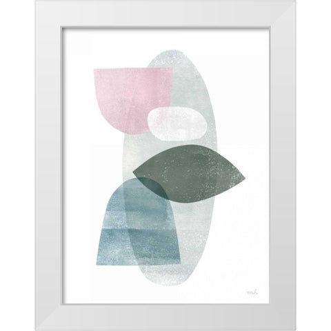 Dream III White Modern Wood Framed Art Print by Hershey, Moira