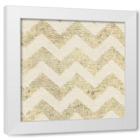 Shoe Fetish Pattern II B White Modern Wood Framed Art Print by Adams, Emily