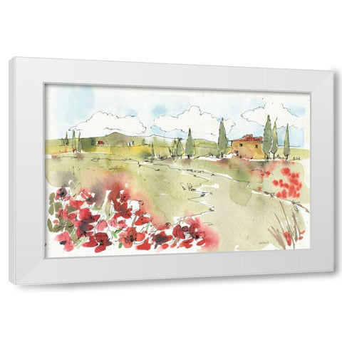 Tuscan Elegance II White Modern Wood Framed Art Print by Tavoletti, Anne