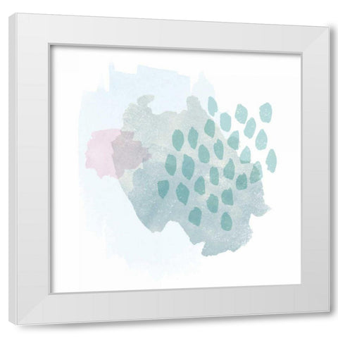 Sublime II White Modern Wood Framed Art Print by Hershey, Moira