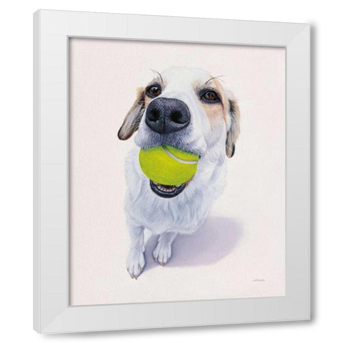 Newburgh no. 6 White Modern Wood Framed Art Print by Ruby, James