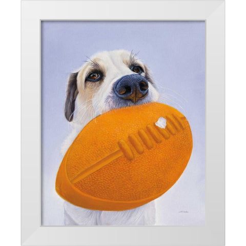 Newburgh no. 9 White Modern Wood Framed Art Print by Ruby, James