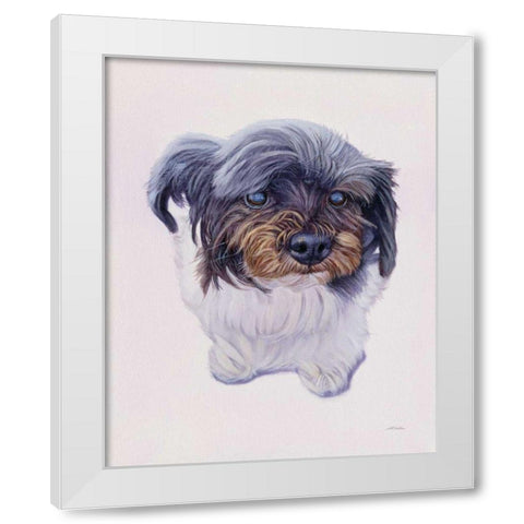 McCoy White Modern Wood Framed Art Print by Ruby, James