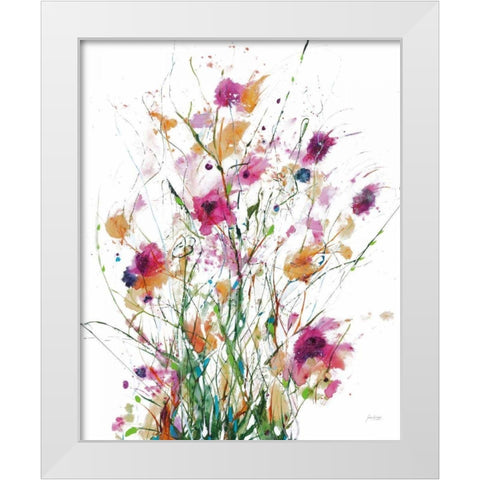 Hidden on White Crop White Modern Wood Framed Art Print by Griggs, Jan