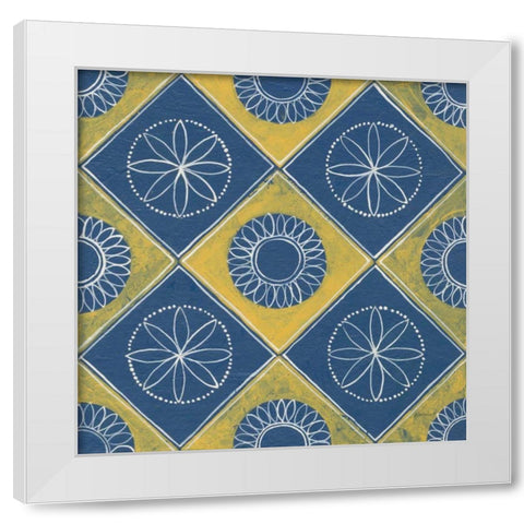 Sunny Designs III White Modern Wood Framed Art Print by Lovell, Kathrine