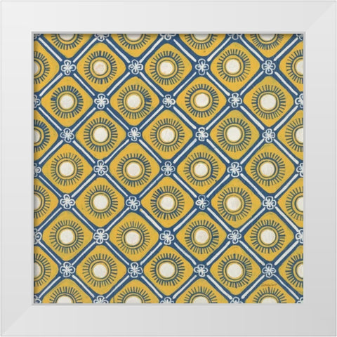 Sunny Designs IV White Modern Wood Framed Art Print by Lovell, Kathrine