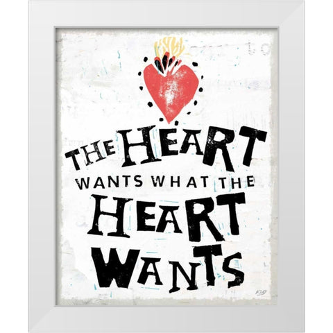 Live to the Fullest III White Modern Wood Framed Art Print by Day, Kellie