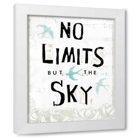 Live to the Fullest VI White Modern Wood Framed Art Print by Day, Kellie