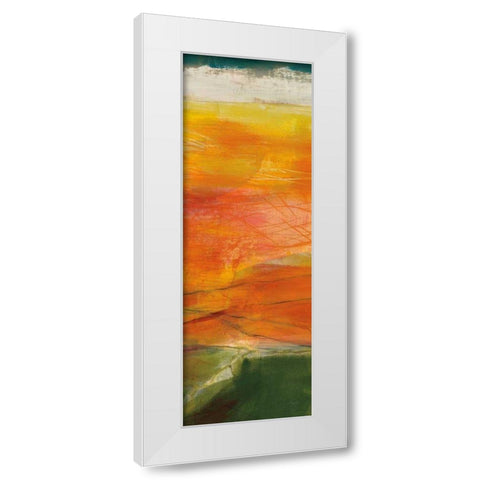 Bog Journey III v2 White Modern Wood Framed Art Print by Maye, Jo