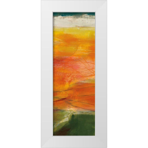 Bog Journey III v2 White Modern Wood Framed Art Print by Maye, Jo