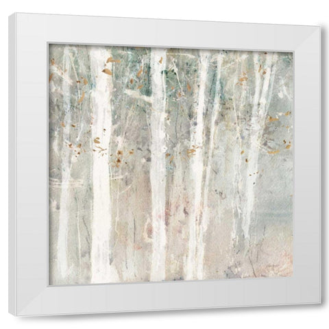 A Woodland Walk II White Modern Wood Framed Art Print by Audit, Lisa
