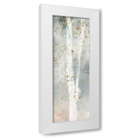 A Woodland Walk V White Modern Wood Framed Art Print by Audit, Lisa