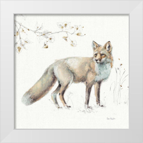 A Woodland Walk XI White Modern Wood Framed Art Print by Audit, Lisa