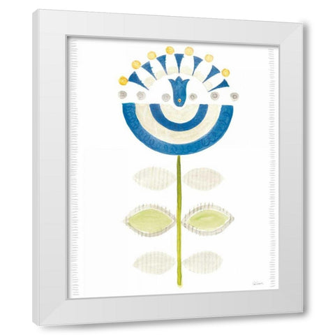 Hygge Flowers III White Modern Wood Framed Art Print by Schlabach, Sue