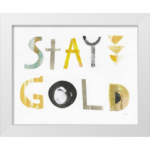 Sweet Sentiments IV White Modern Wood Framed Art Print by Averinos, Melissa