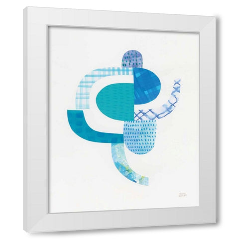 Fragments I White Modern Wood Framed Art Print by Averinos, Melissa
