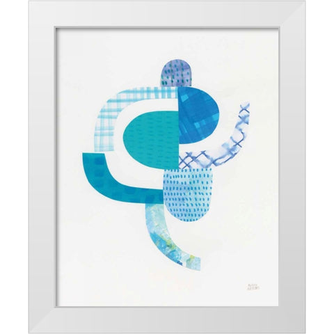 Fragments I White Modern Wood Framed Art Print by Averinos, Melissa