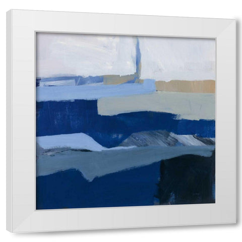 Crisp Day v2 White Modern Wood Framed Art Print by Maye, Jo