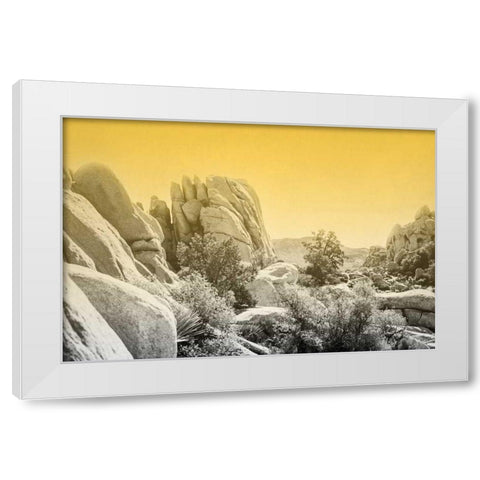 Ombre Adventure I White Modern Wood Framed Art Print by Urquhart, Elizabeth