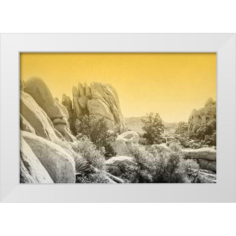 Ombre Adventure I White Modern Wood Framed Art Print by Urquhart, Elizabeth