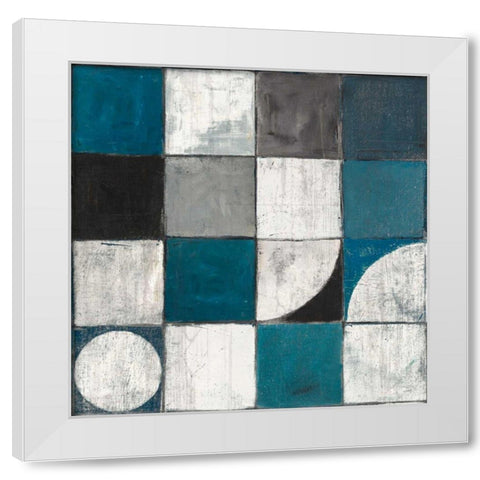 Tango Detal I BW White Modern Wood Framed Art Print by Schick, Mike