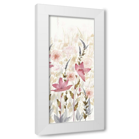 Watercolor Garden III Light White Modern Wood Framed Art Print by DeNeige, Elyse